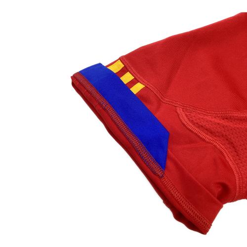 スペイン代表 (スペインダイヒョウ) サッカーユニフォーム P47902 2010ホーム SIZE L レッド