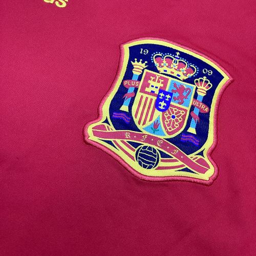 スペイン代表 (スペインダイヒョウ) サッカーユニフォーム P47902 2010ホーム SIZE L レッド