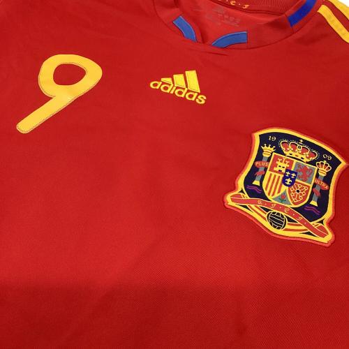 スペイン代表 (スペインダイヒョウ) サッカーユニフォーム P47902 2010ホーム SIZE L レッド