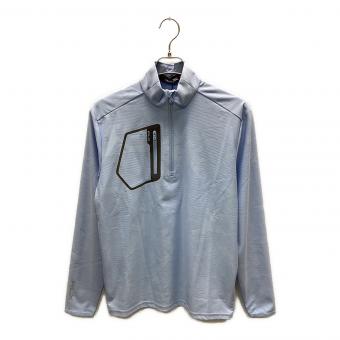 RLX RALPH LAUREN (アールエルエックスラルフローレン) アウター ゴルフウェア(トップス) ストレッチハーフジップ プルオーバー メンズ SIZE S スカイブルー