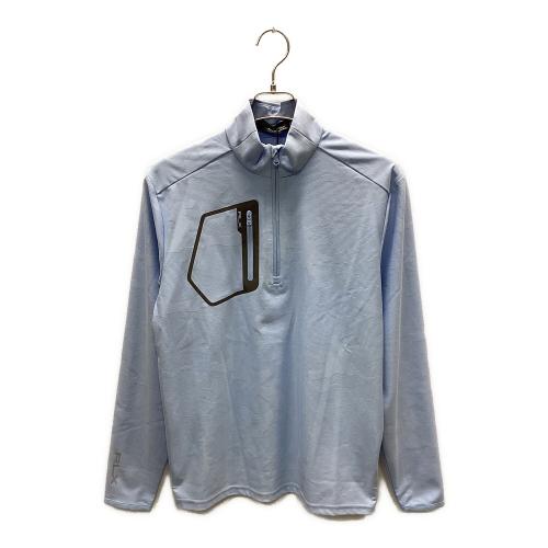 RLX RALPH LAUREN (アールエルエックスラルフローレン) アウター ゴルフウェア(トップス) ストレッチハーフジップ プルオーバー メンズ SIZE S スカイブルー
