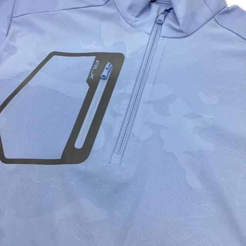 RLX RALPH LAUREN (アールエルエックスラルフローレン) アウター ゴルフウェア(トップス) ストレッチハーフジップ プルオーバー メンズ SIZE S スカイブルー
