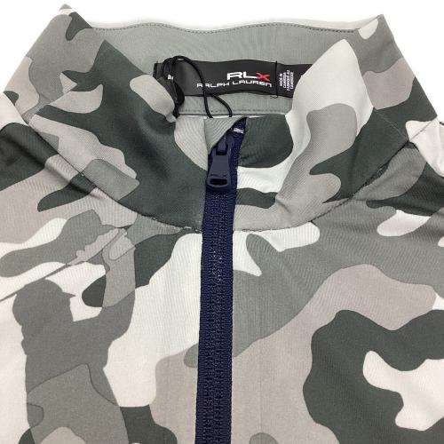 RLX RALPH LAUREN (アールエルエックスラルフローレン) アウター ゴルフウェア(トップス) メンズ SIZE S ホワイトxグレー