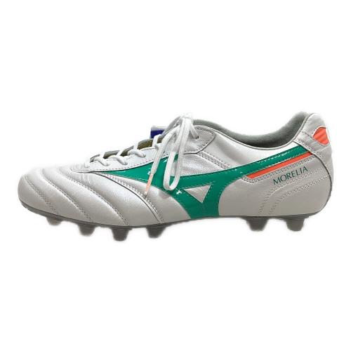 MIZUNO (ミズノ) サッカースパイク P1GA260135 箱・ケース付 モレリアII JAPAN メンズ SIZE 28cm ホワイト