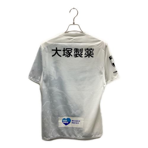 徳島ヴォルティス サッカーユニフォーム P2JACY4002 2025アウェイ オーセンティック メンズ SIZE XL ホワイト