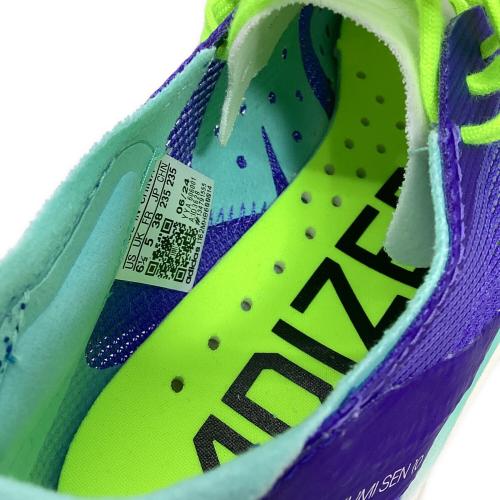 adidas (アディダス) ランニングシューズ ID3628 ADIZERO TAKUMI SEN 10 レディース SIZE 23.5cm ブルー×イエロー