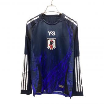 日本代表 (ニホンダイヒョウ) サッカーユニフォーム IS5611 2024オーセンティック 長袖 メンズ SIZE S ネイビー