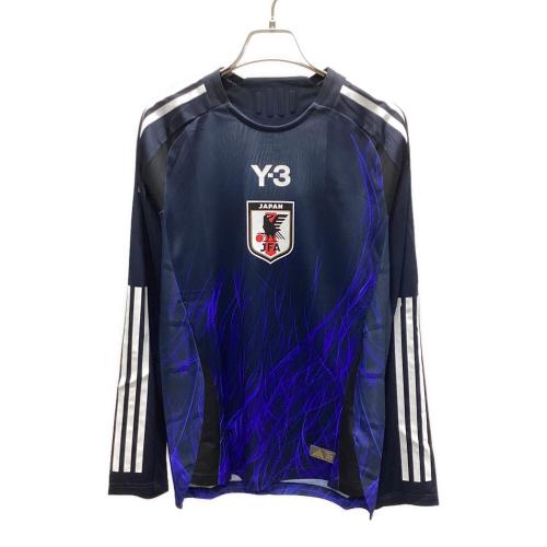日本代表 (ニホンダイヒョウ) サッカーユニフォーム IS5611 2024オーセンティック 長袖 メンズ SIZE S ネイビー