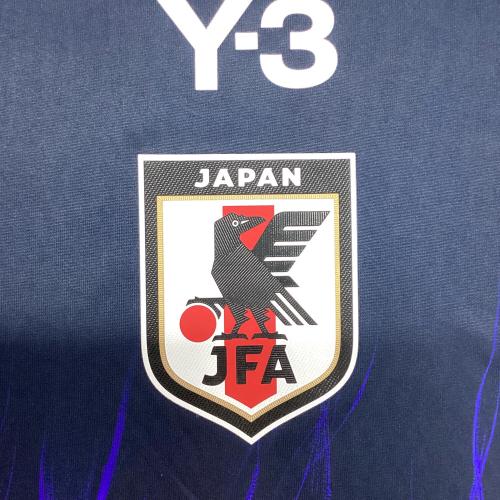日本代表 (ニホンダイヒョウ) サッカーユニフォーム IS5611 2024オーセンティック 長袖 メンズ SIZE S ネイビー