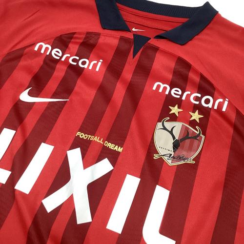 鹿島アントラーズ (カシマアントラーズ) サッカーユニフォーム DO8342 2023ホーム SIZE XXL レッド