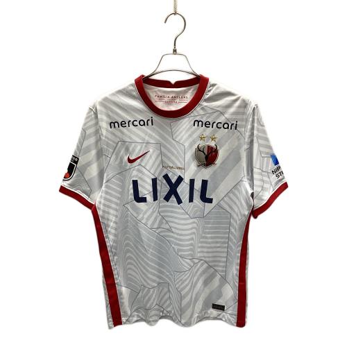 鹿島アントラーズ (カシマアントラーズ) サッカーユニフォーム DB5754 2022アウェイ SIZE XXL ホワイト