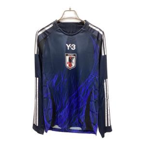 日本代表 (ニホンダイヒョウ) サッカーユニフォーム IS5611 2024オーセンティック 長袖ユニ メンズ SIZE S ネイビー