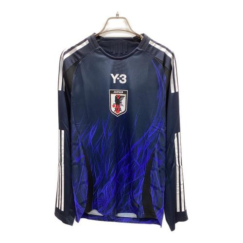 日本代表 (ニホンダイヒョウ) サッカーユニフォーム IS5611 2024オーセンティック 長袖ユニ メンズ SIZE S ネイビー