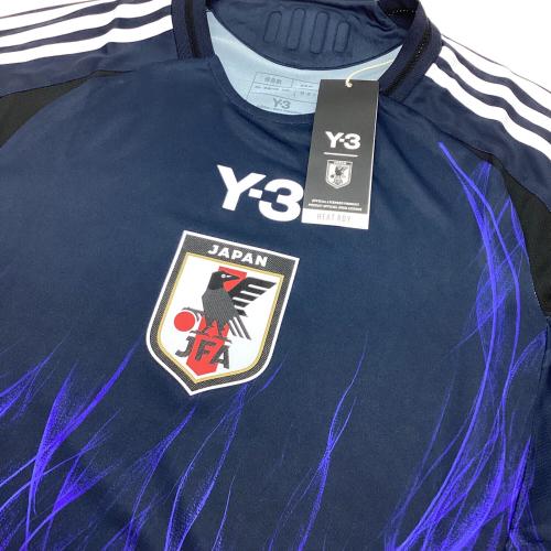 日本代表 (ニホンダイヒョウ) サッカーユニフォーム IS5611 2024オーセンティック 長袖ユニ メンズ SIZE S ネイビー