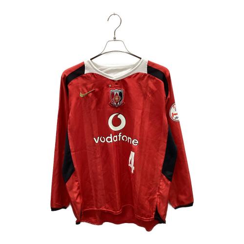 浦和レッズ (ウラワレッズ) サッカーユニフォーム 128220 06ホーム長袖 SIZE L レッド