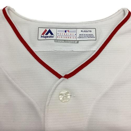 ロサンゼルス・エンゼルス 野球ユニフォーム （MLB・Fanatics社販売証明有）シリアルNo.53/710 メンズ SIZE XL ホワイト