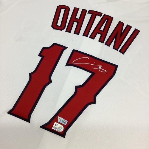 ロサンゼルス・エンゼルス 野球ユニフォーム （MLB・Fanatics社販売証明有）シリアルNo.53/710 メンズ SIZE XL ホワイト