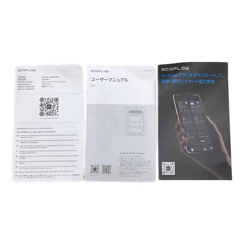 ECOFLOW (エコフロー) EF-DL3ーC ポータブル電源 EFDELTA3C-JP-L