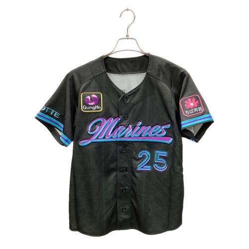千葉ロッテマリーンズ (チバロッテマリーンズ) ブラックサマー2025 応援グッズ SIZE S ブラック