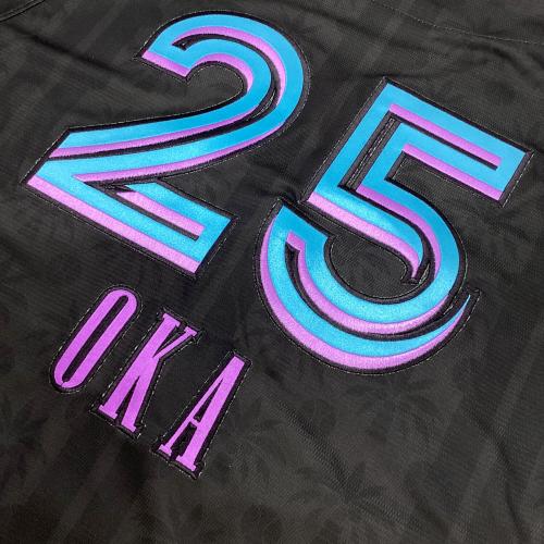 千葉ロッテマリーンズ (チバロッテマリーンズ) ブラックサマー2025 応援グッズ SIZE S ブラック
