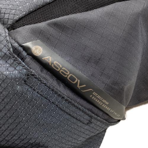AS2OV (アッソブ) バックパック 602401 10L ブラック EPIC SERIES DAY PACK