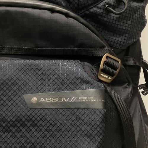AS2OV (アッソブ) バックパック 602400 65L ブラック EPIC SERIES BACK PACK