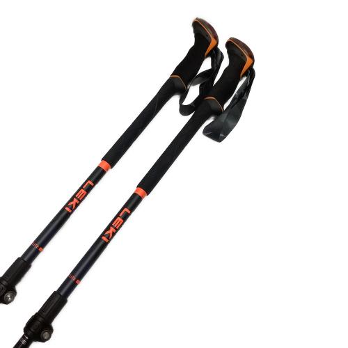 LekiSport (レキスポーツ) トレッキングポール 65221351 100-135cm ブラック Sherpa Lite Trekking Pole SPD2+