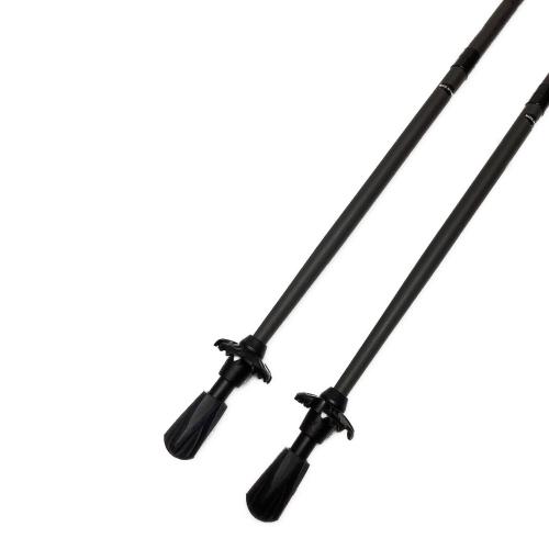 LekiSport (レキスポーツ) トレッキングポール 65229001 110-130cm ブラック BLACK SERIES FX CARBON