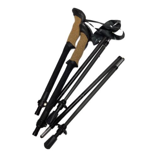 LekiSport (レキスポーツ) トレッキングポール 65229001 110-130cm ブラック BLACK SERIES FX CARBON