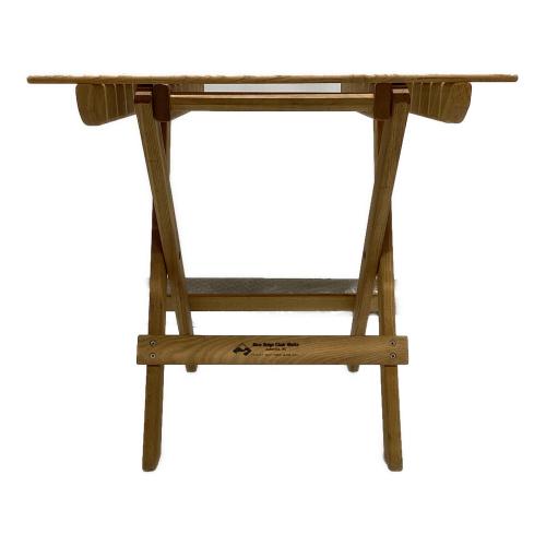 Blue Ridge Chair Works (ブルーリッジチェアワークス) アウトドアテーブル 旧ロゴ ナチュラル フォールディングテーブル