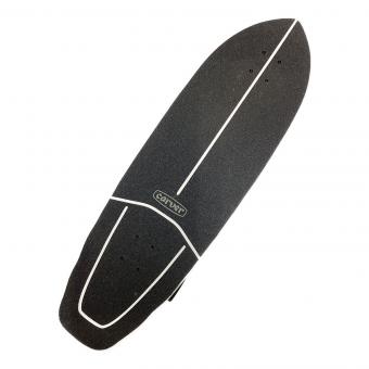 CARVER (カーバー) BLACK TIP スケートボード 32.5インチ 社外品ケース付 ホワイトｘブラック