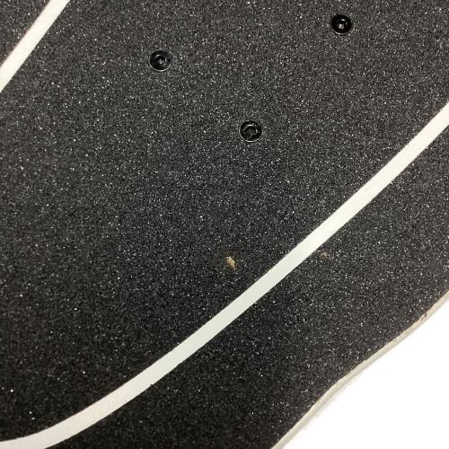 CARVER (カーバー) BLACK TIP スケートボード 32.5インチ 社外品ケース付 ホワイトｘブラック