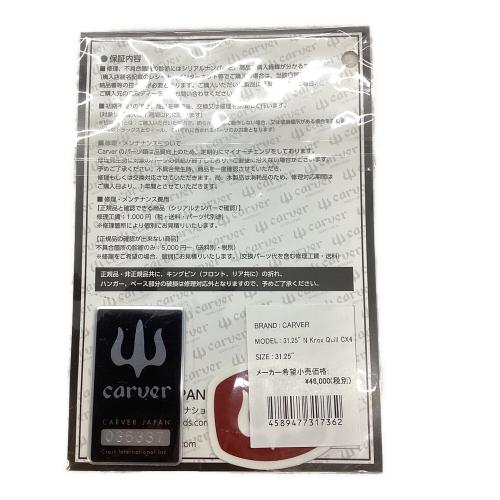 CARVER (カーバー) TAYLOR KNOX スケートボード ※シリアルナンバー証明書付 ブラック