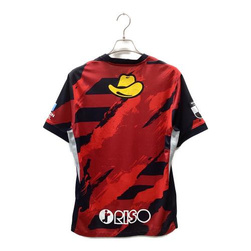 鹿島アントラーズ (カシマアントラーズ) サッカーユニフォーム HJ1390 2025シーズンホームレプリカ SIZE XL レッド