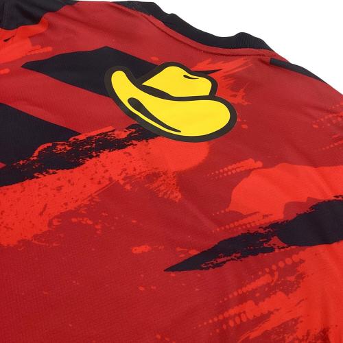 鹿島アントラーズ (カシマアントラーズ) サッカーユニフォーム HJ1390 2025シーズンホームレプリカ SIZE XL レッド