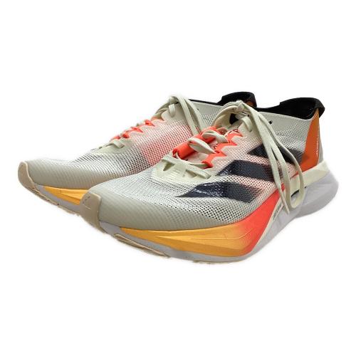 adidas (アディダス) ランニングシューズ IG3320 アディゼロ ボストン 12 M ユニセックス SIZE 22.5cm ホワイト×レッド
