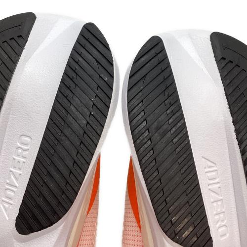 adidas (アディダス) ランニングシューズ IG3320 アディゼロ ボストン 12 M ユニセックス SIZE 22.5cm ホワイト×レッド