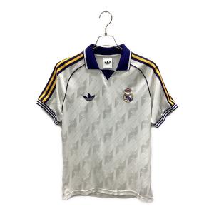 レアル・マドリード サッカーユニフォーム KC7803 オリジナルス ユニフォーム メンズ SIZE L ホワイト