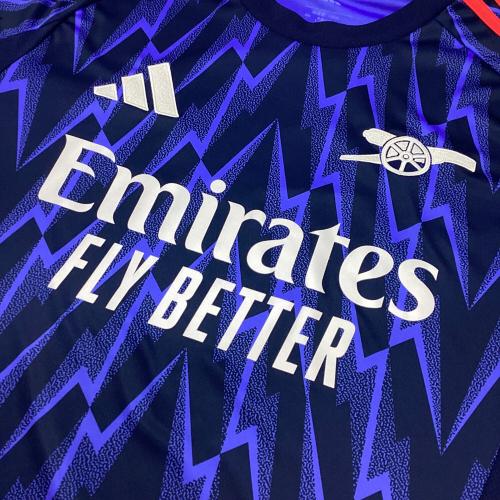 アーセナル サッカーユニフォーム JI9525 25-26 アウェイ 長袖 メンズ SIZE XL ブラック