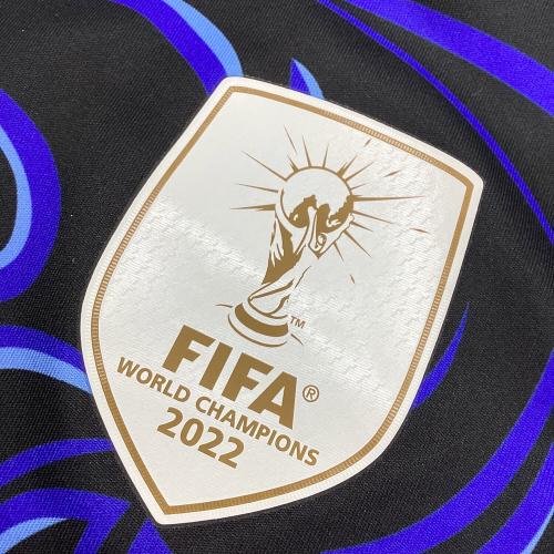 アルゼンチン代表 (アルゼンチンダイヒョウ) サッカーユニフォーム JM8395 2026ワールドカップ2nd ユニフォーム メンズ SIZE 2XL ブルー×ネイビー