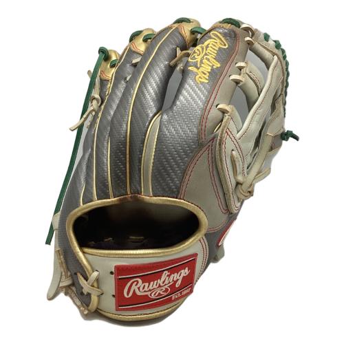 RAWLINGS (ローリングス) HOH MULTI MATERIAL SHELL 軟式グローブ GR1FHMMY70 ホワイトxシルバー