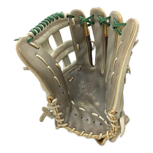 RAWLINGS (ローリングス) HOH MULTI MATERIAL SHELL 軟式グローブ GR1FHMMY70 ホワイトxシルバー