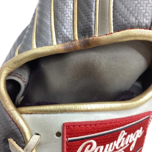 RAWLINGS (ローリングス) HOH MULTI MATERIAL SHELL 軟式グローブ GR1FHMMY70 ホワイトxシルバー