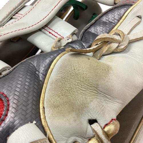 RAWLINGS (ローリングス) HOH MULTI MATERIAL SHELL 軟式グローブ GR1FHMMY70 ホワイトxシルバー