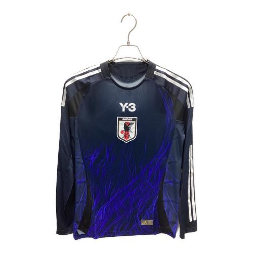 日本代表 (ニホンダイヒョウ) サッカーユニフォーム IS5611 2024オーセンティック 長袖 メンズ SIZE S ネイビー