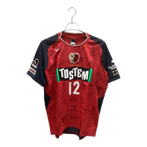 鹿島アントラーズ (カシマアントラーズ) サッカーユニフォーム 102831 2004ホーム SIZE L レッド
