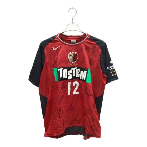 鹿島アントラーズ (カシマアントラーズ) サッカーユニフォーム L102831 2004ホーム SIZE L レッド