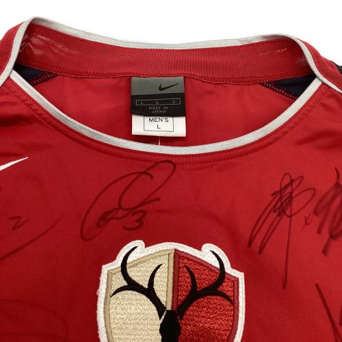 鹿島アントラーズ (カシマアントラーズ) サッカーユニフォーム L102831 2004ホーム SIZE L レッド