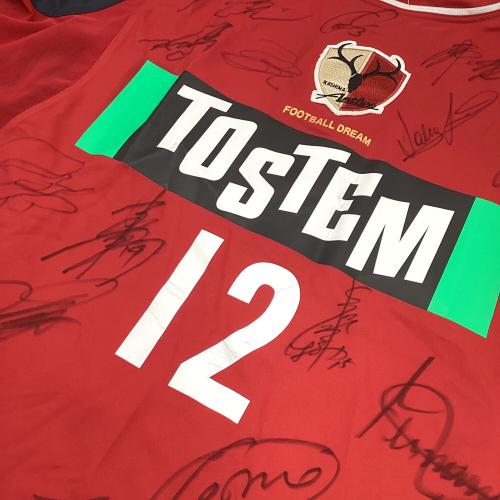 鹿島アントラーズ (カシマアントラーズ) サッカーユニフォーム L102831 2004ホーム SIZE L レッド