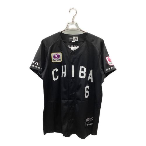 千葉ロッテマリーンズ (チバロッテマリーンズ) 応援グッズ 2026ビジター SIZE L ブラック